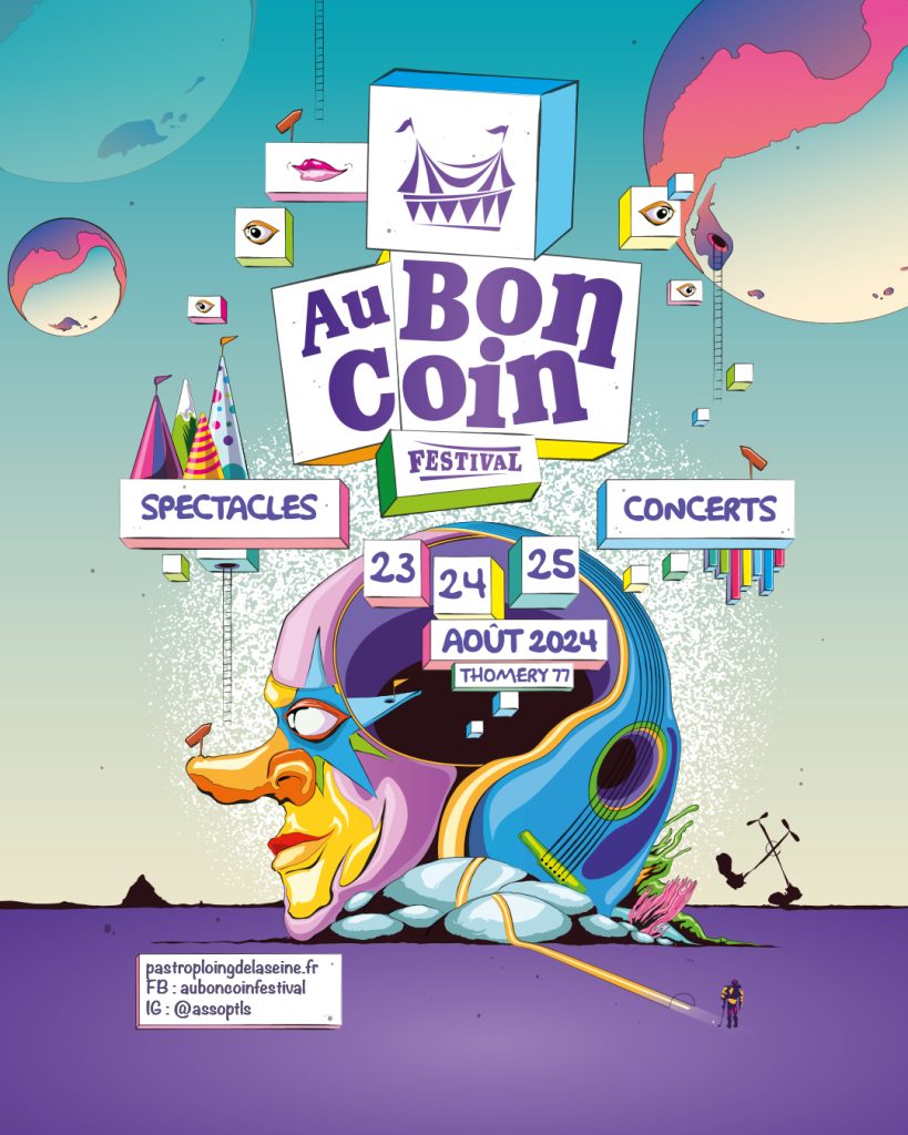 Affiche au Bon coin 2024